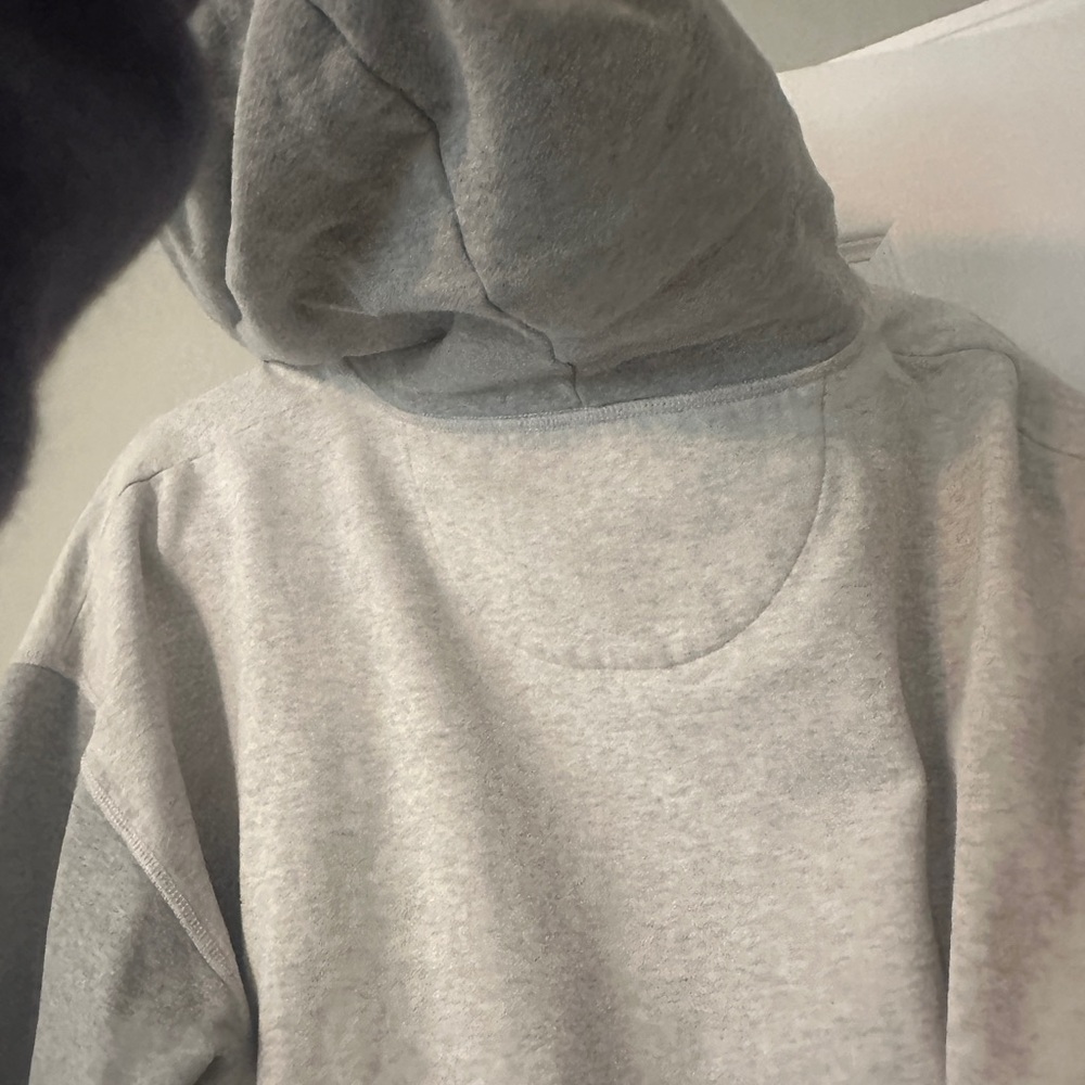 AE Grey Patched Hoodie - Picture 9 of 11